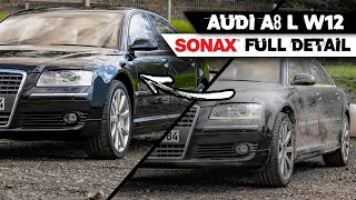 Audi A8 L W12 - FIRST FULL DETAIL // ASMR #fulldetailvideo #deepclean #autodetailing