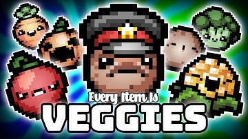 EVERY VEGETABLE CHALLENGE - Custom Afterbirth+ Challenge