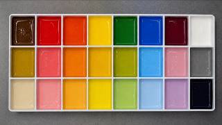 Mixing Every Color: 3 Paints = 24 NEW Colors. ZERO Skill Needed!