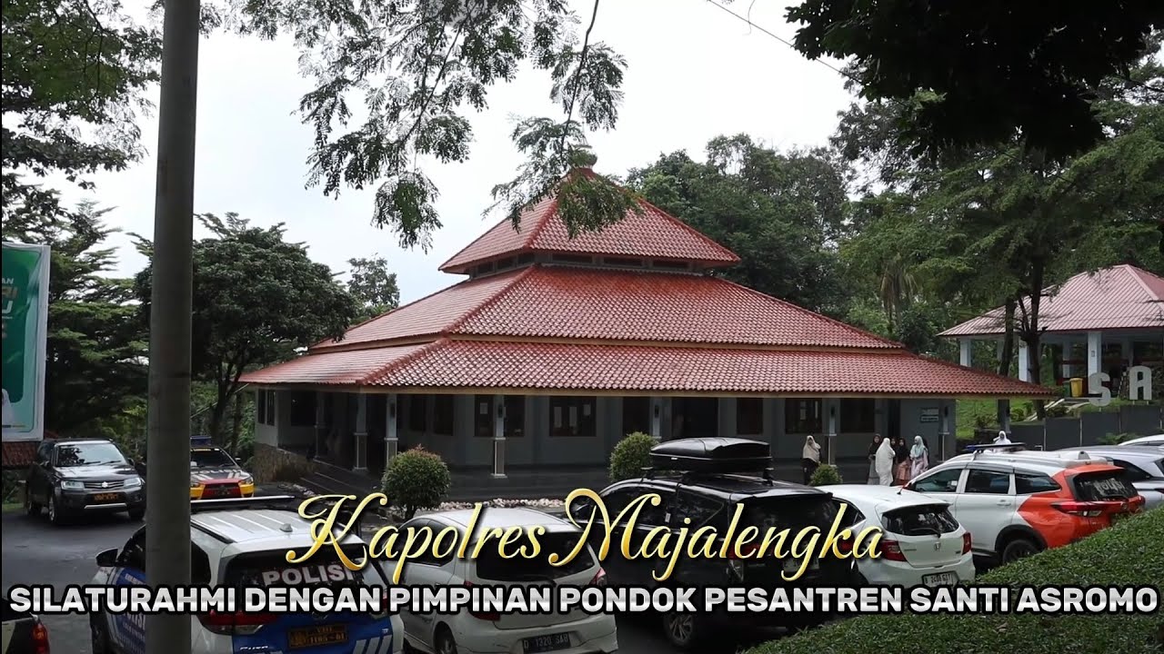 Kapolres Majalengka Silaturahmi dengan Pimpinan Pondok Pesantren Santri Asromo