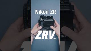 ZRV Camera Cage. Exclusively designed for the Nikon ZR.#NikonZR #CameraCage ##filmmaker  #fangtuo