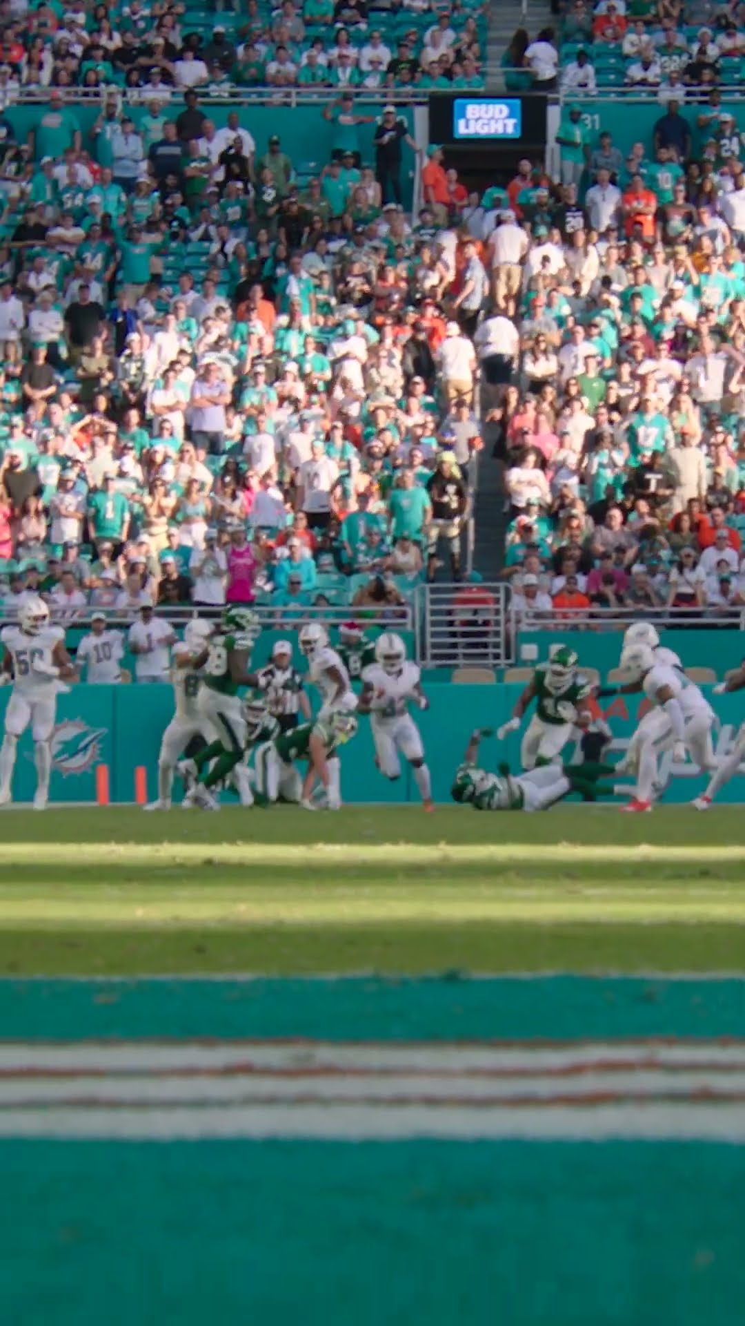 Rook comin' through ?  Malik's 45-yard kickoff return set us up for the final drive of regulation.