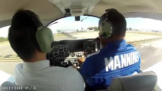 James Choi Discovery Airplane flight lesson at ROTOR F/X on October 18th, 2015
