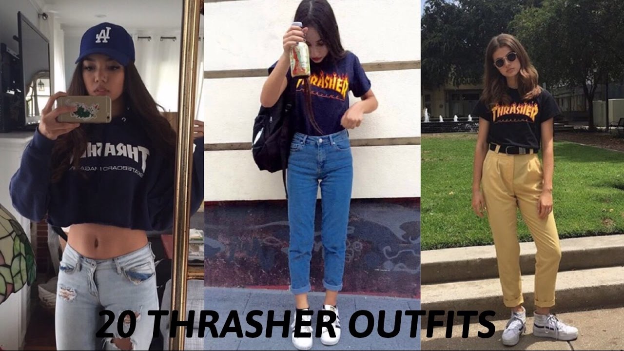 20 THRASHER OUTFITS INSPIRED BY TUMBLR - YouTube