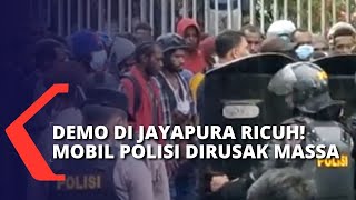 Diduga Ada Provokator, Demo Mahasiswa & Warga di Jayapura Ricuh!