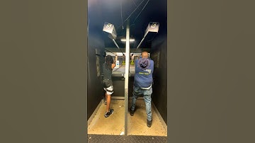 Who has the fastest trigger finger w/ @Srtdavidd 💯💪🏿💪🏿 #pewpew #rangedayeveryday #boomin