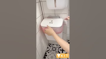 Thùng rác gài cánh tủ thông minh