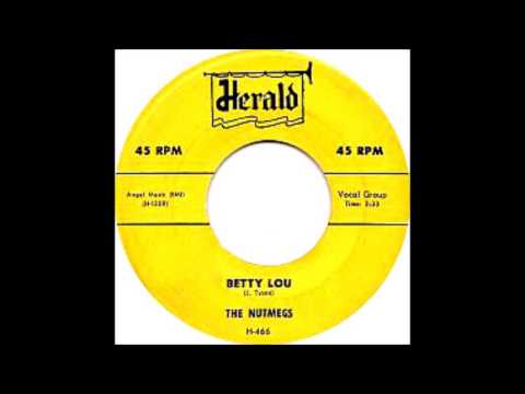 The Nutmegs — Whispering Sorrows - Betty Lou- Nutmegs.1955 Herald ‎– H-466