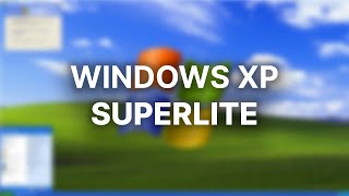 A Lighter Windows XP? - Windows XP Superlite screenshot 1