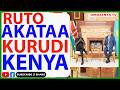 Siri Yafichuliwa Maandamano Yamzuia Rais Ruto Kurudi Kenya 