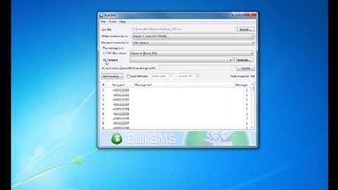 Using Bulk SMS Templates