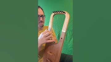 Cedar and Maple 7 String viking/Kravik Tuned hybrid lyre