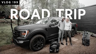 FIRST Road Trip in the F150 XLT To Mount Tremblant | Modern Cabin | River Kayaking! Vlog 199