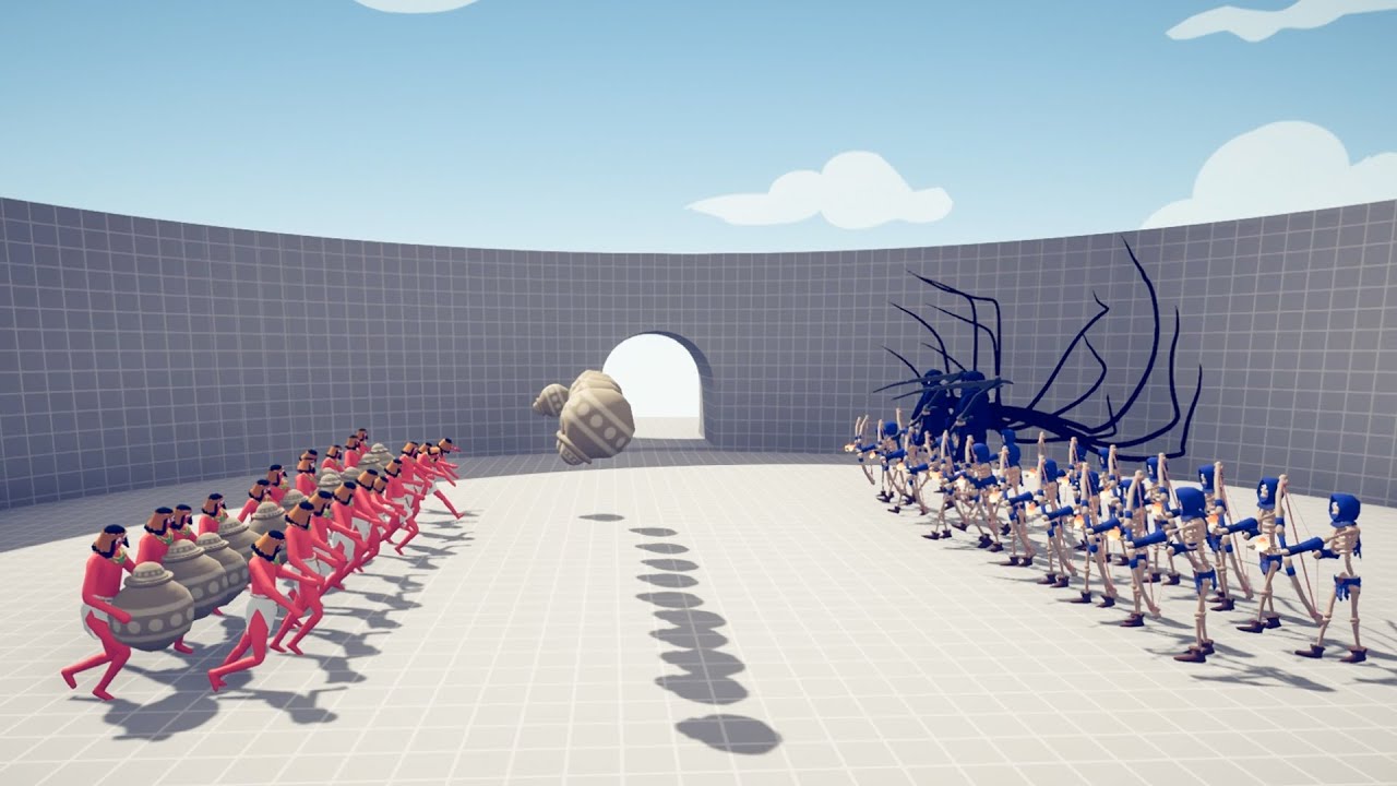 Pot Thrower vs Every Unit - Totally Accurate Battle Simulator TABS