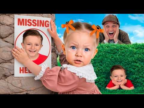 Niki Disappeared! Eva and Dad Search Everywhere in a Kids’ Detective Game