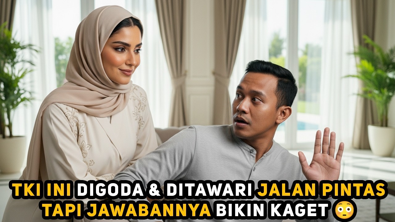 Niat Menguji TKI Ini… Janda Arab Cantik Justru Jatuh Cinta 😳💍