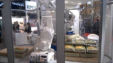 PPMA SHOW 2015 and Vuototecnica OCTOPUS in action on ABB robot