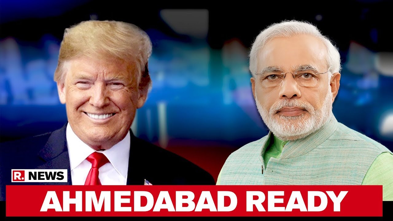 Namaste Trump: Security Tightened Along The Route Of Modi-Trump Roadshow In Ahmedabad