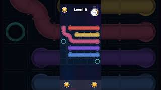 Can You Find The Correct Path 🧩 | Novice Level 9 | Pipe Puzzle #shorts #games #pipepuzzle #gameplay