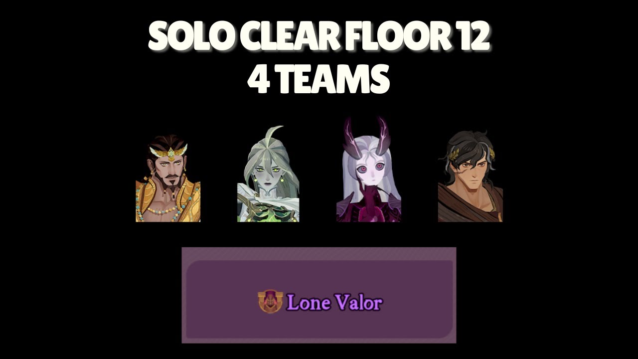 4 команды в одиночку пройдут 12-й этаж Stellar Ascent | Титул Lone Valor [AFK Journey]