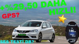 Ummadık Taş Baş Yardı Nissan Pulsar 1.2 Dig-T X-Tronic 115Hp Otomatik 0-100 Hızlanma Gps Testi