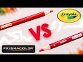 CRAYOLA VS PRISMACOLOR - Which Colored Pencil Is Best?