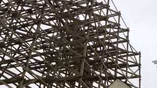 Jiggidyndg Riding Goliath At Six Flags Great America