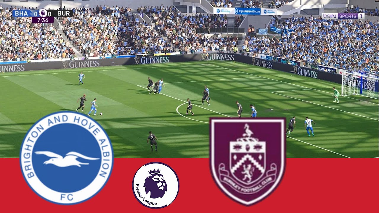 Brighton vs Burnley ⚽ LIVE | Premier League 2025 | PES 2021