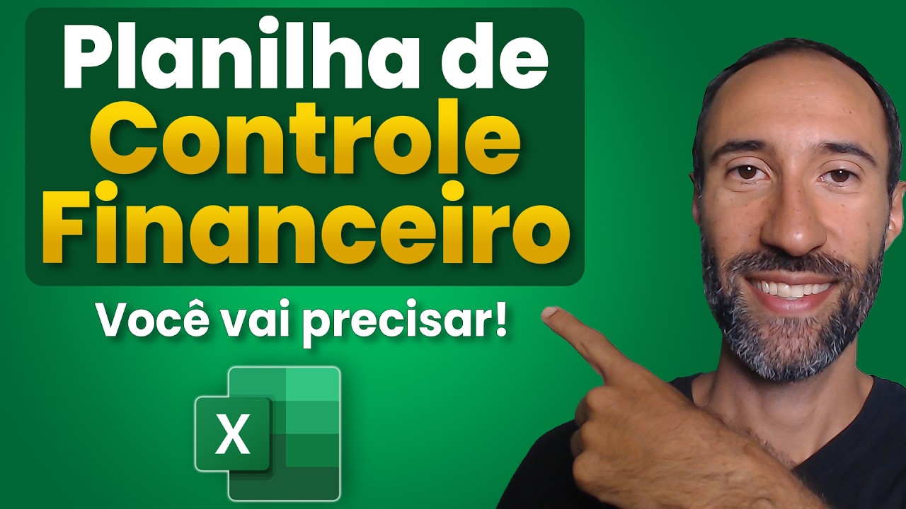 Planilha de Controle Financeiro Pessoal no Excel - Passo a Passo - YouTube