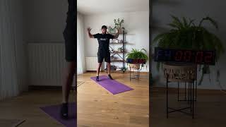 Tabata Warm Up: Burpee Steps | Jumping Jacks #fitness #hiit