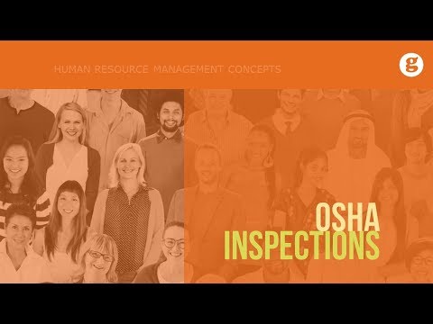 Vidéo: Combien gagnent les inspecteurs de l'osha ?