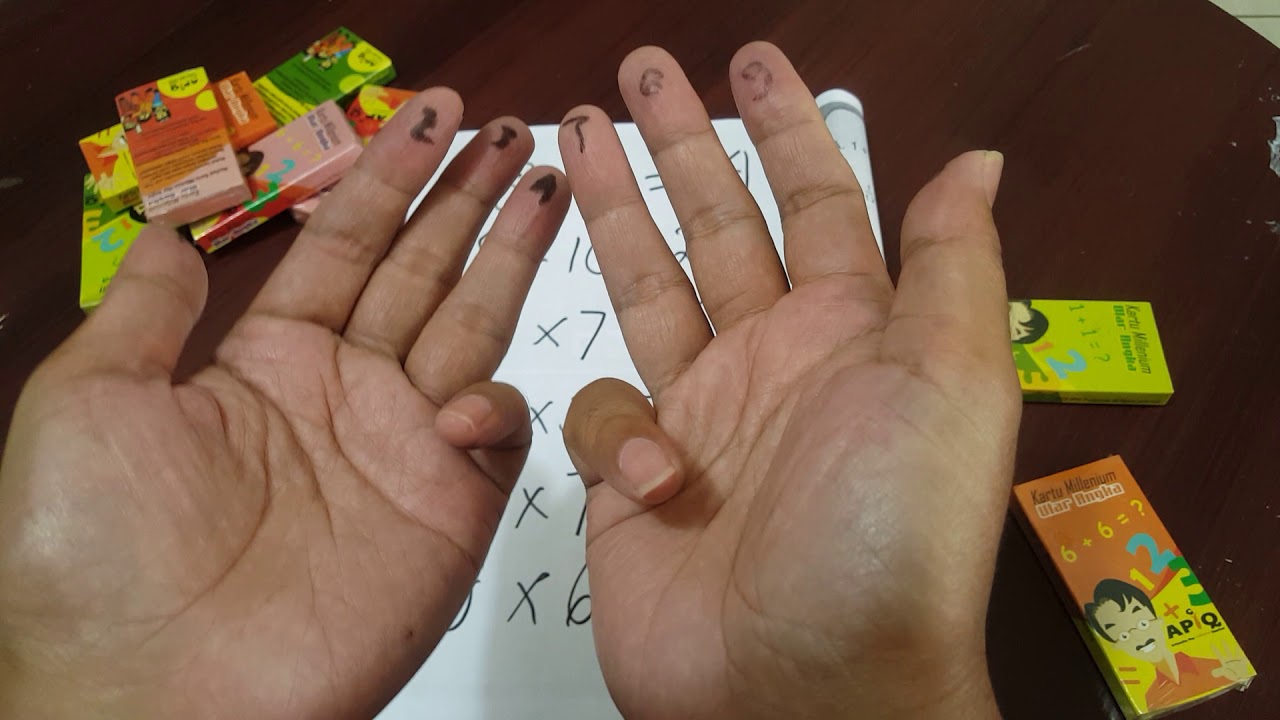 SUPER JARIMATIKA (2) Perkalian Cepat 9 dan 8 Trik 7 Detik APIQ 