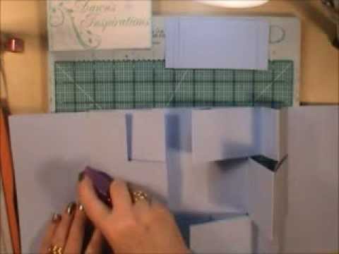 Gatefold Tri Shutter Mini Album Tutorial - YouTube