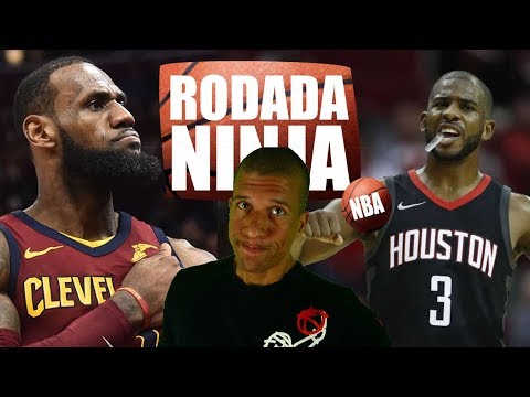 RODADA NINJA NBA PLAYOFFS 2018 #2 - LEBRON 46 PONTOS