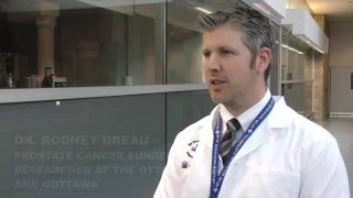 Dr. Rodney Breau, prostate cancer surgeon and researcher