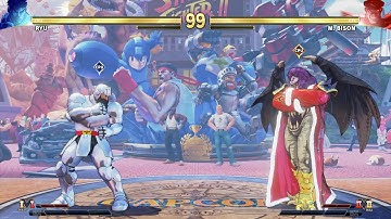 Capcom All-Stars: Arthur vs Astaroth! SFV CPU vs CPU