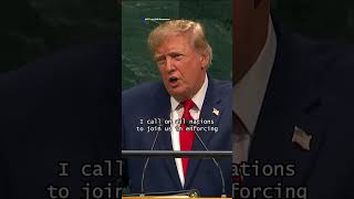 Iranian official reacts as Trump addresses UN General Assembly