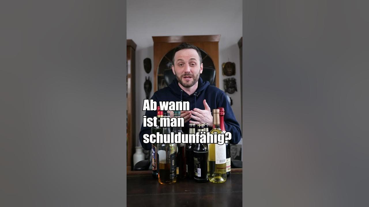 💡Ab wie viel Promille Alkohol ist man schuldunfähig? 🍺 Herr Anwalt Shorts YouTube