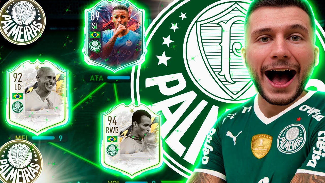 MONTEI O PALMEIRAS NO FIFA PRA JOGAR A WL!! FIFA 22 - ULTIMATE TEAM
