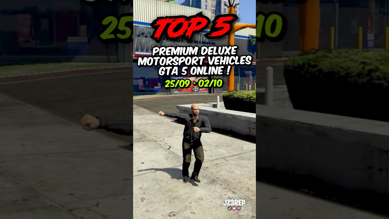 TOP 5 PREMIUM DELUXE MOTORSPORT VEHICLES GTA 5 ONLINE 