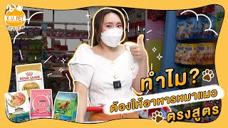 ทำไม!? น้องหมา-แมว ต้องกินอาหารตรงสูตร #kugarden #pets #petfood #อาหารหมา #อาหารแมว