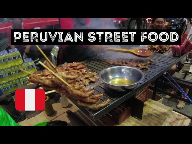Travel vlog - What's So Special About PERUVIAN STREET FOOD? | Two Months of Street Food in Peru
