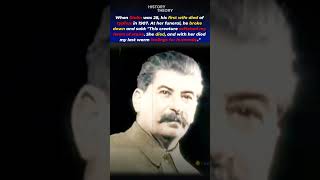 Stalin Said This At His Wifes Funeral