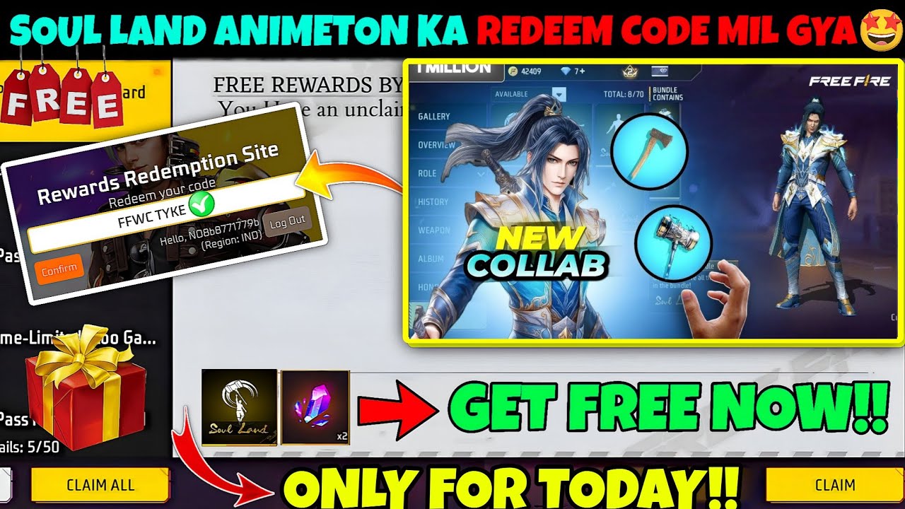 FREE FIRE REDEEM CODE TODAY 31 OCTOBER|FF REWARDS REDEEM CODE | FF REDEEM CODE TODAY 31 OCTOBER