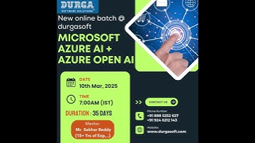 🔥 Microsoft Azure AI & Azure OpenAI Training | New Online Batch | Enroll Now! 🚀