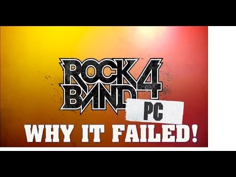 Rock Band 4 For PC   Why The Fig Campaign Failed