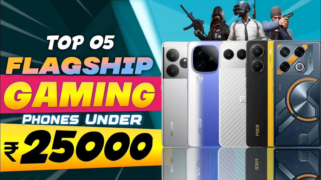 120FPS | Top 5 Best Gaming Smartphone in 25000 | Flagship Gaming Phone ...
