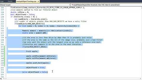 OpenCV Tutorials: Multiple Object Tracking in Real Time (2/3)