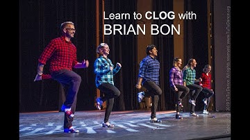 Clogging lessons:Learn to clog w/ Brian Bon: 5 ways to do triple ball changes beginner Clogger steps