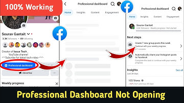 Fix Facebook Professional Dashboard Not Opening Problem